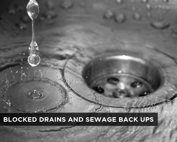Blocked Drains and Sewage Back Ups