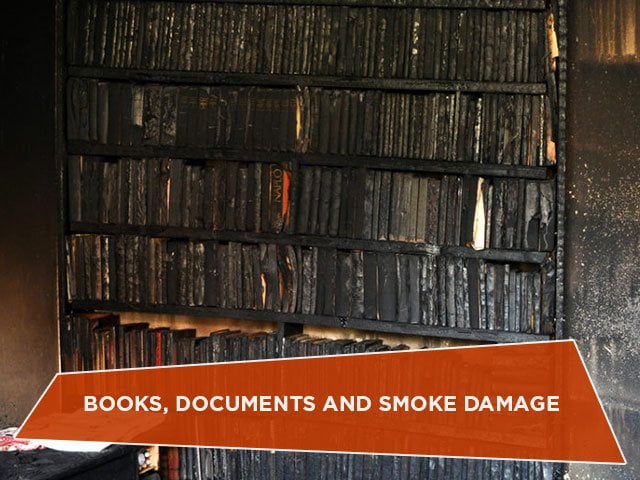 Books, Documents and Smoke Damage