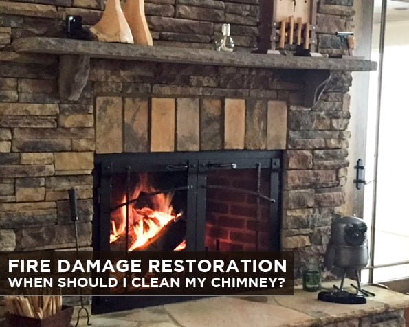 Fire Damage Restoration: When Should I Clean My Chimney?