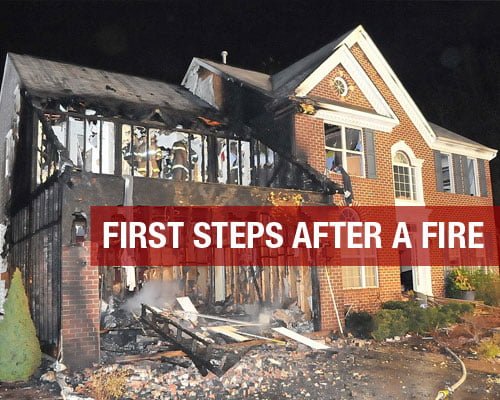 First Steps After a Fire