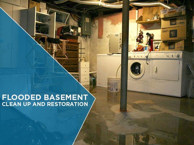 Flooded Basement Clean Up and Restoration