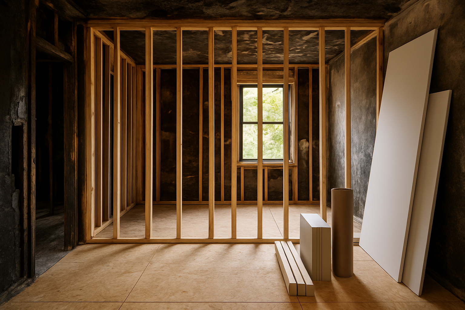 How RestorePro's Construction Services Complete the Restoration Process After Fire or Water Damage