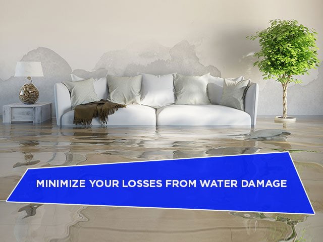 Minimize Your Losses From Water Damage