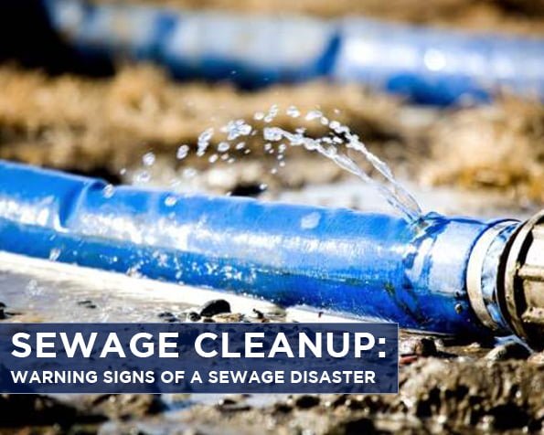 Sewage Cleanup: Warning Signs of a Sewage Disaster
