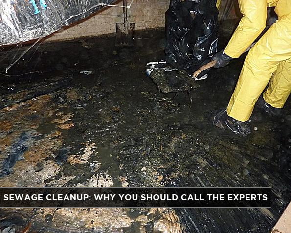 Sewage Cleanup: Why You Should Call The Experts