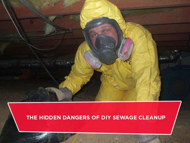 The Hidden Dangers Of DIY Sewage Cleanup