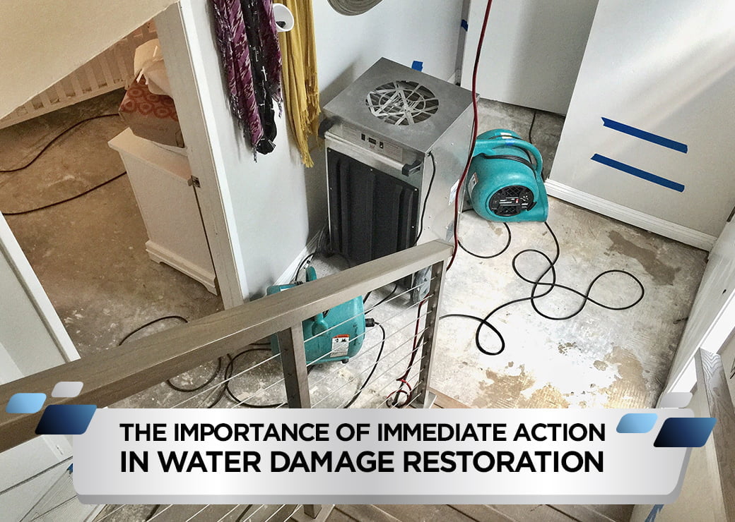 The Importance of Immediate Action in Water Damage Restoration