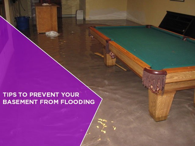 Tips to Prevent Your Basement from Flooding