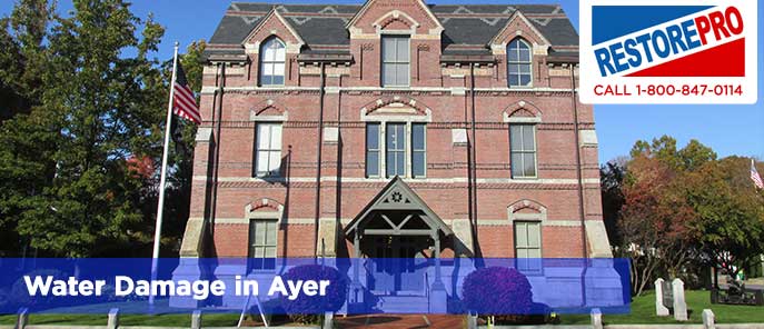 Water Damage in Ayer
