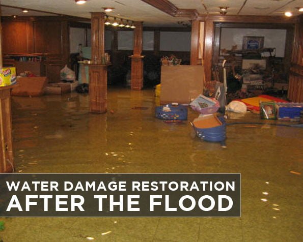 Water Damage Restoration After the Flood