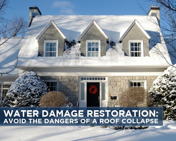 Water Damage Restoration: Avoid the dangers of a Roof Collapse