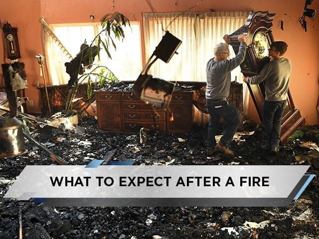 What to Expect After a Fire