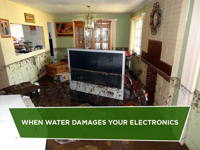 When Water Damages Your Electronics