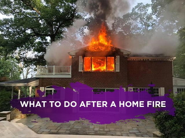 What To Do After a Home Fire