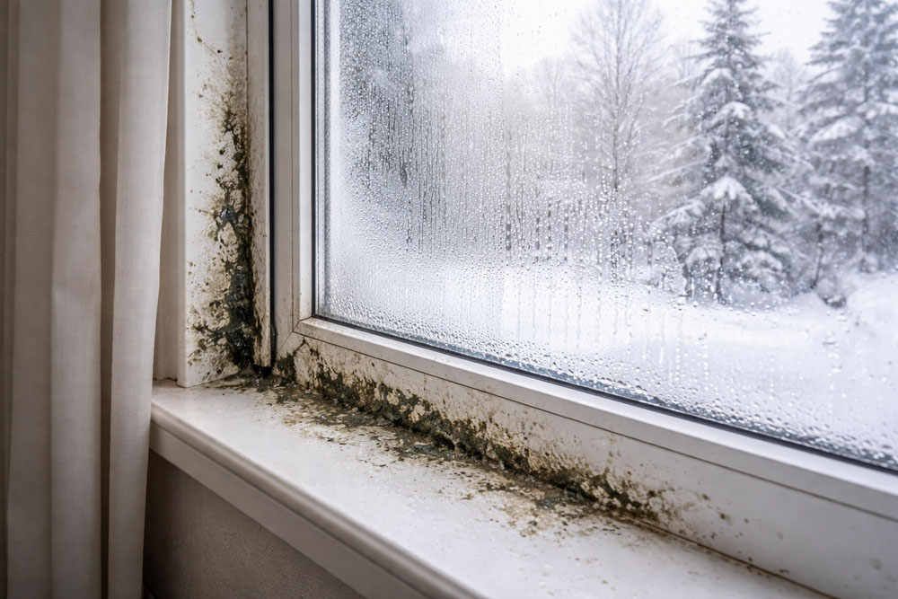 Mold in the Cold – Why Mold Problems Don’t Disappear in Winter